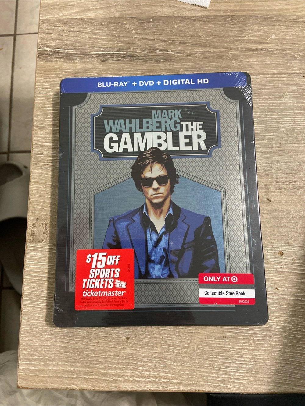 Gambler Steelbook [Blu-ray] Target Exclusive Brand New Sealed OOP